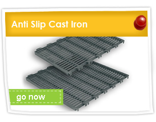 Anti Slip Cast Iron Slat